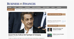 Desktop Screenshot of business-et-finances.com