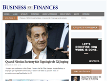 Tablet Screenshot of business-et-finances.com